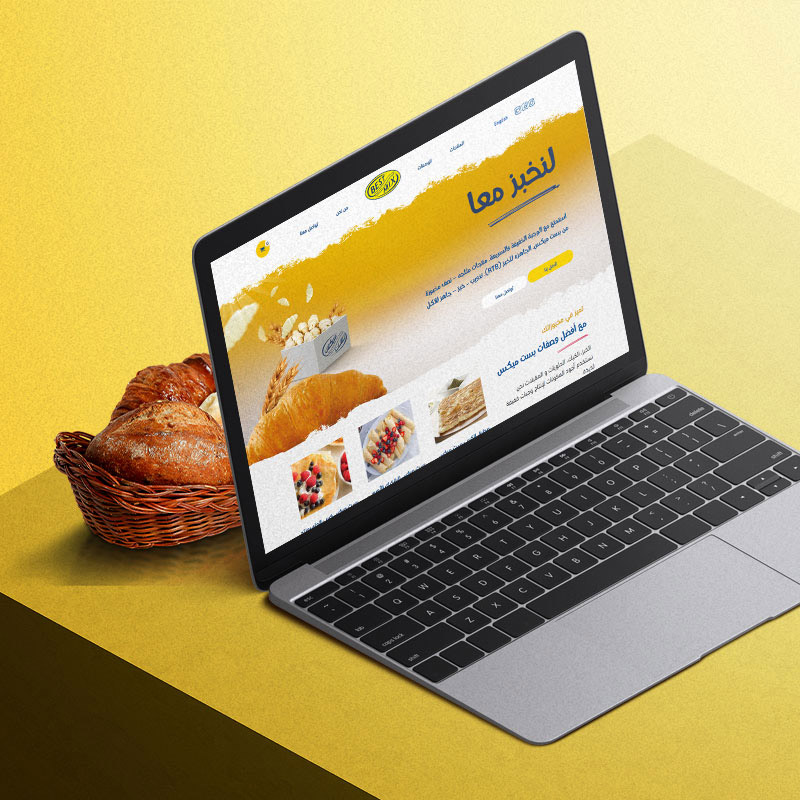تصميم وبرمجة متجر الكتروني لفرع شركة الأطعمة الراقية